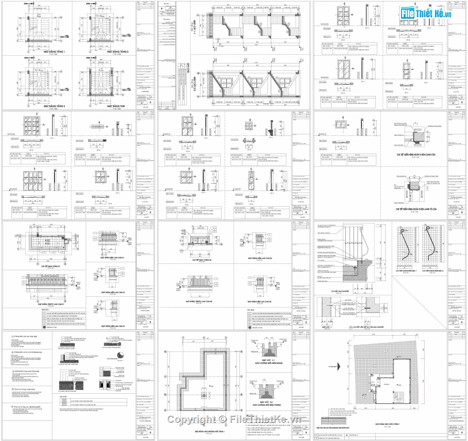 Mẫu biệt thự song lập,Thiết kế biệt thư 4 tầng,bản vẽ biệt thự song lập,cad biệt thự,biệt thự